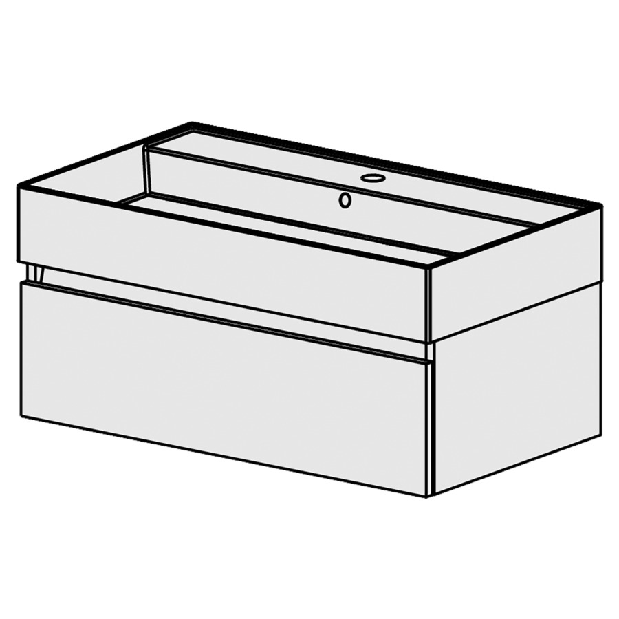 Meuble Quadra 81 cm