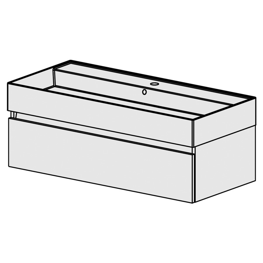 Meuble Quadra 101 cm
