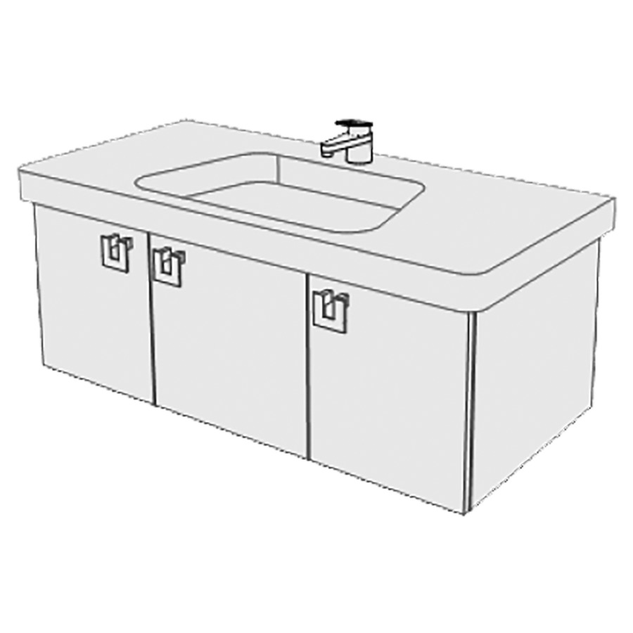Meuble Modernaplus Smart 100cm
