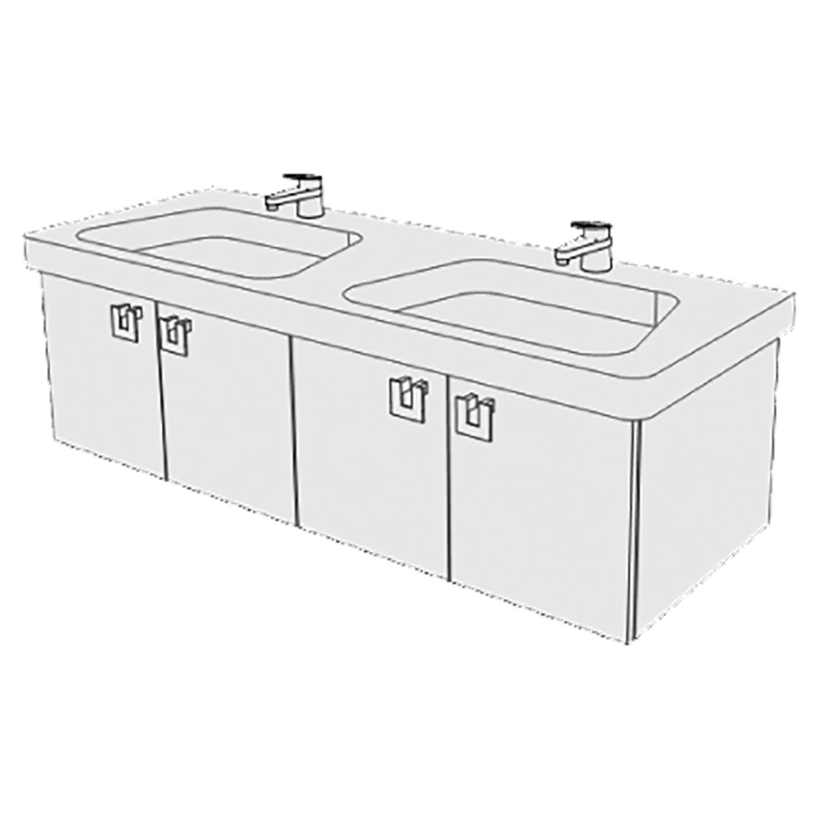 Meuble Modernaplus Smart 130cm