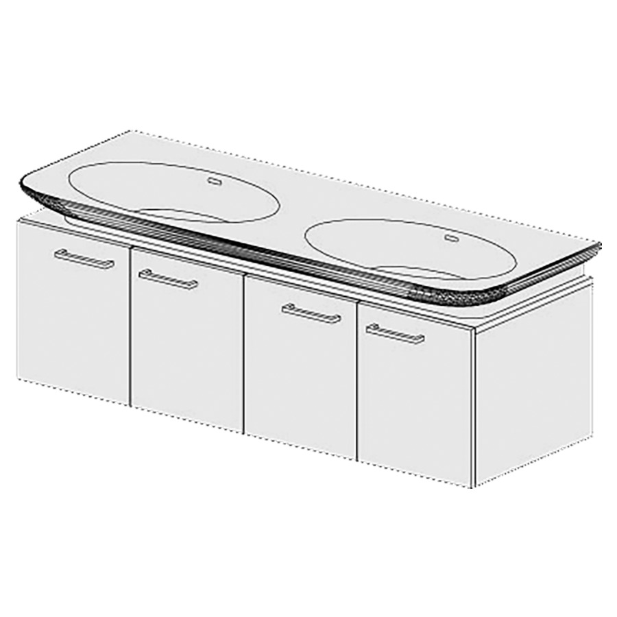 Meuble Palace New-smart 130 cm