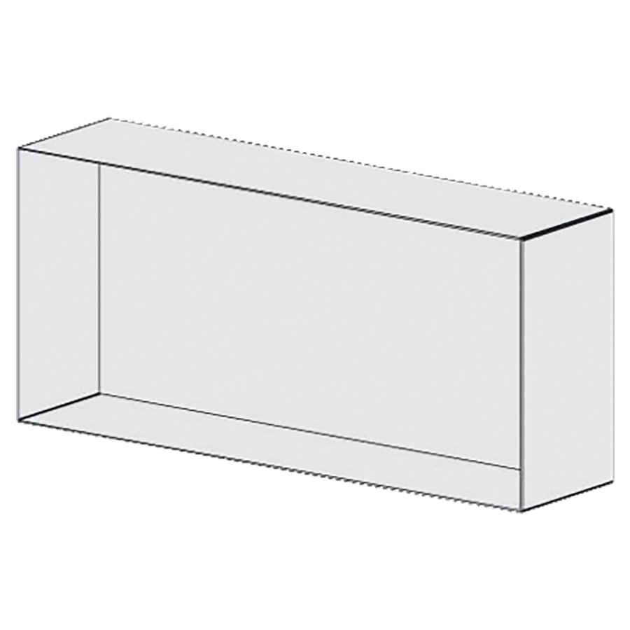 Modulo New Metal
L: 60, H: 30, P: 14,5 cm
caisse en métal blanc RAL 9016
elément  rectangulaire
couleur du dos selon code
couleur selon palette
