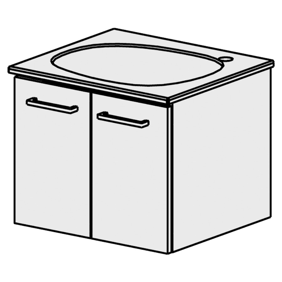 Meuble Palomba New-smart 50 cm