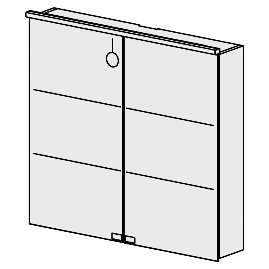 Arm. toilette PROmo-S 80 cm