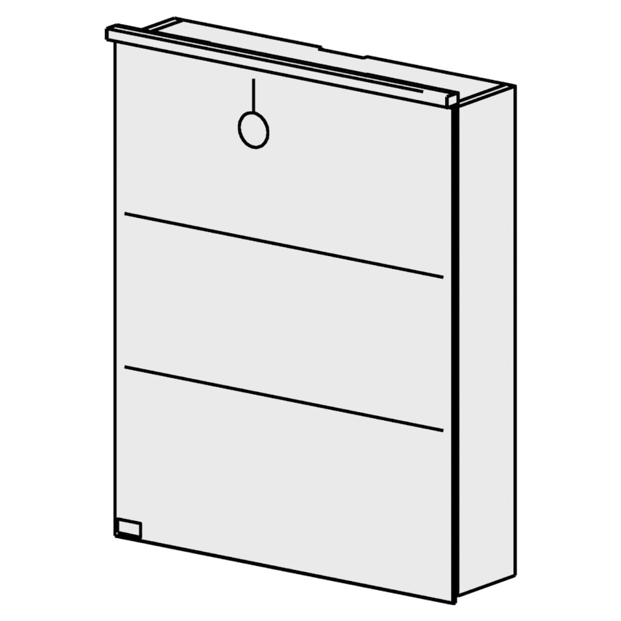 Armoire de toilette PROmo-S 60 cm