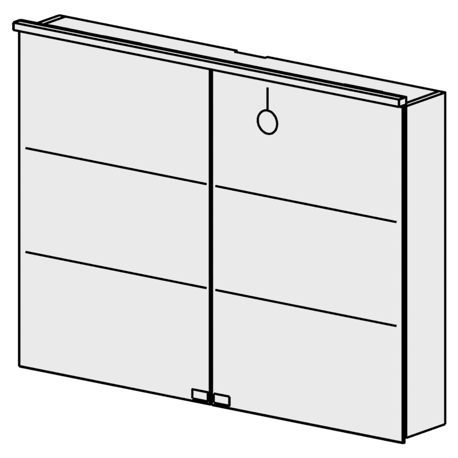 Arm.de toilette PROmo-S 100cm