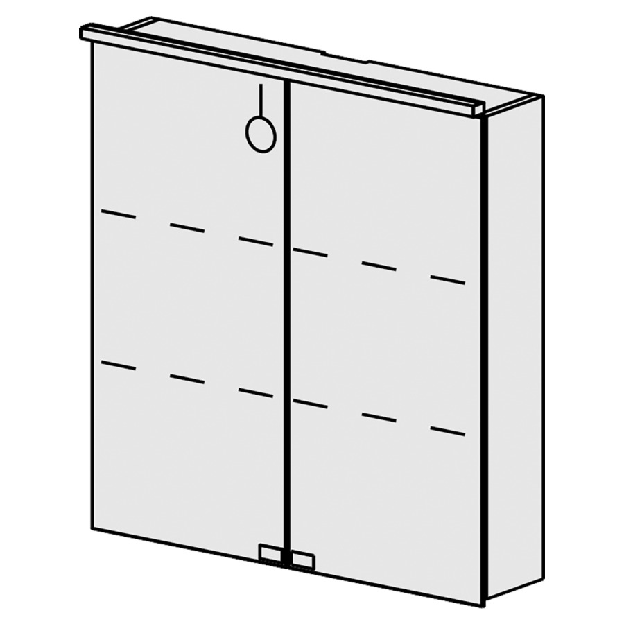 Armoire de toilette PROmo-S 70 cm