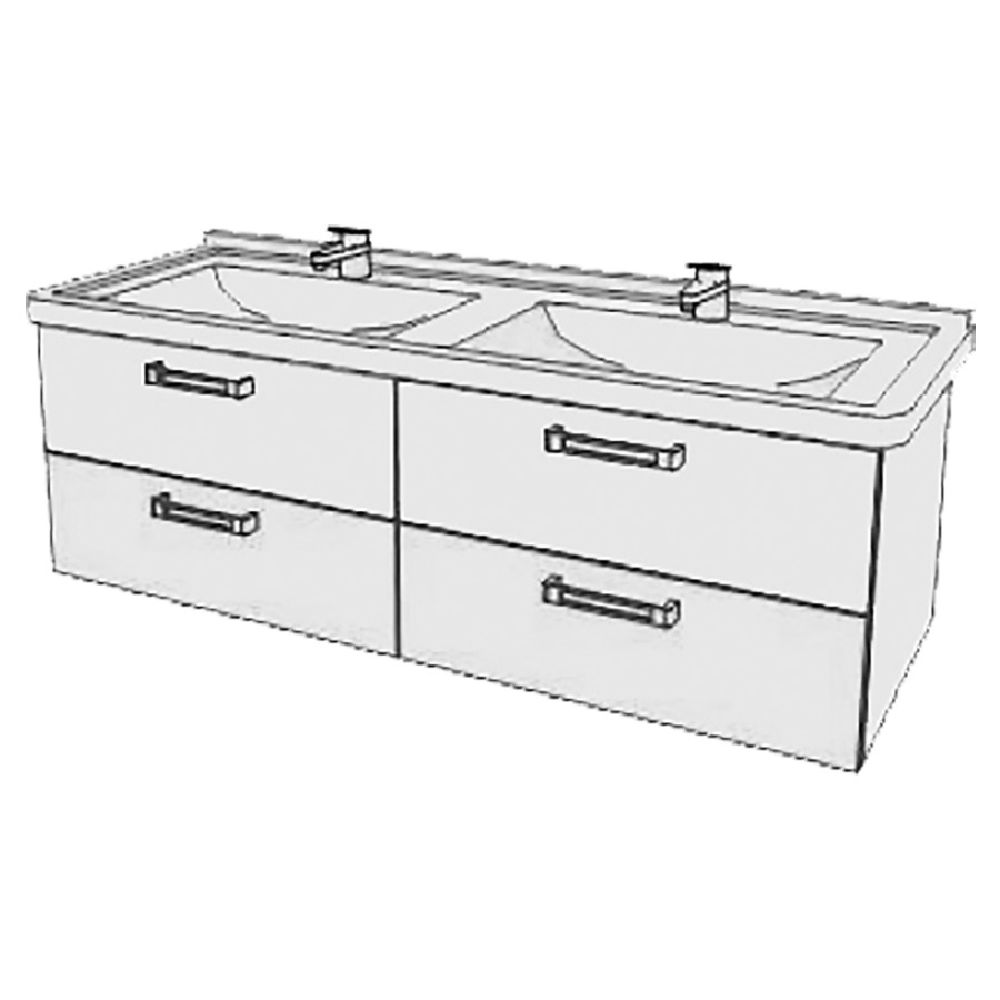 Meuble Starck 3-Maxi 130 cm