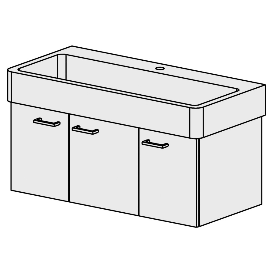 Meuble Vero-smart 100 cm