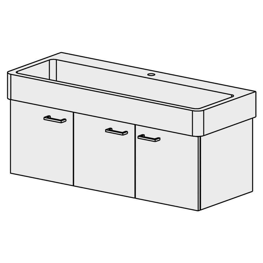 Meuble Vero-smart 120 cm