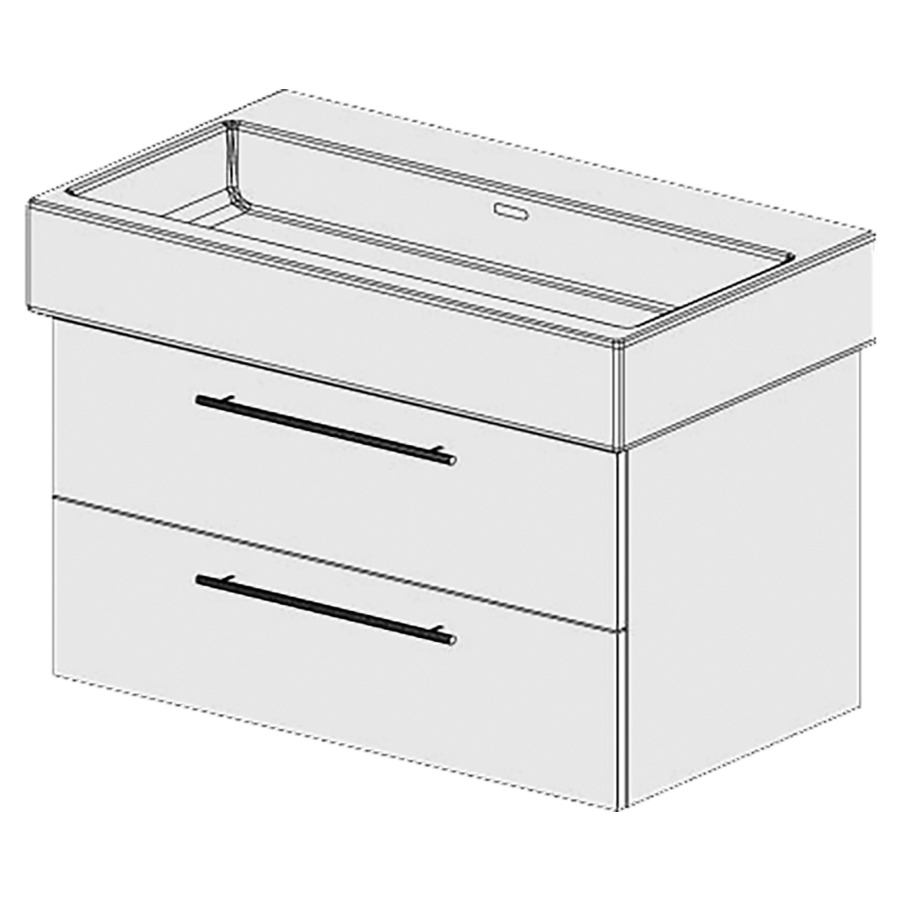 Meuble Maxi Living City 80 cm