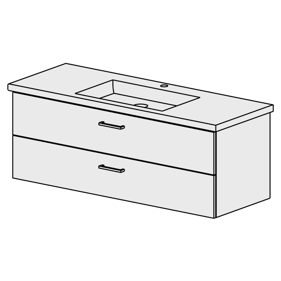 Meuble Maxi Living Square 130