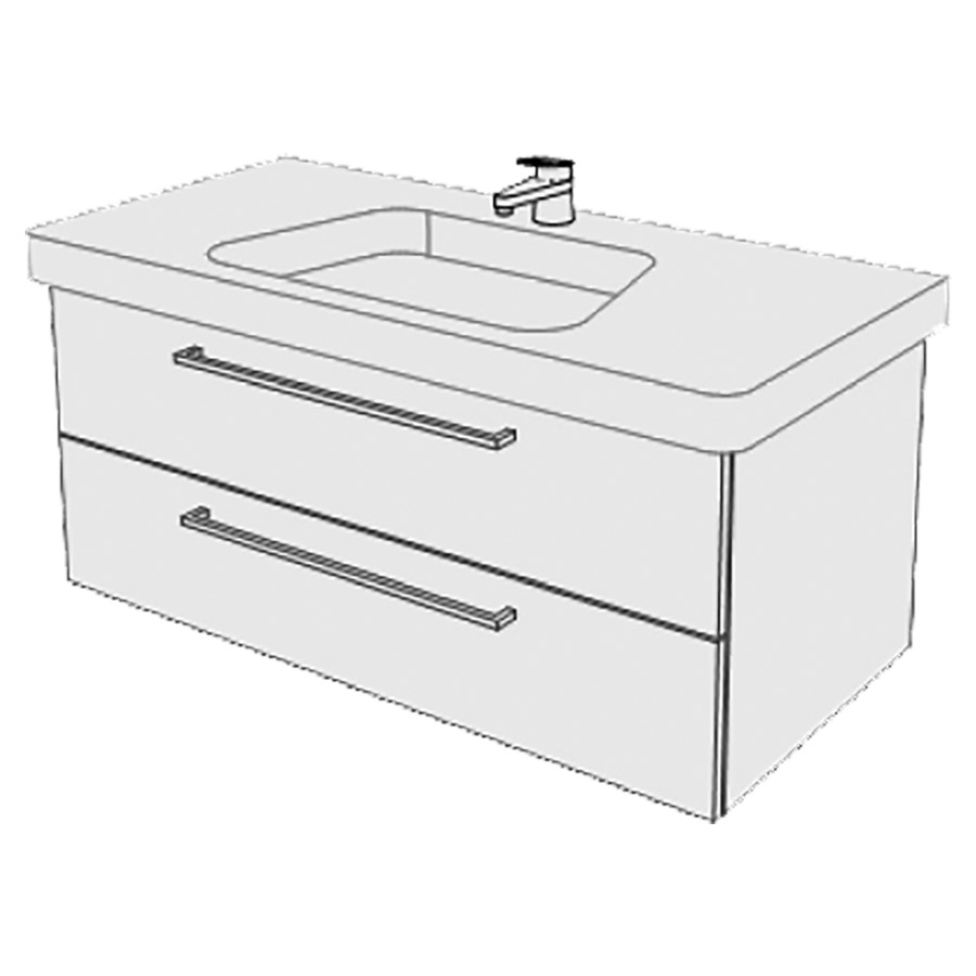 Meuble Modernaplus Maxi 100 cm
