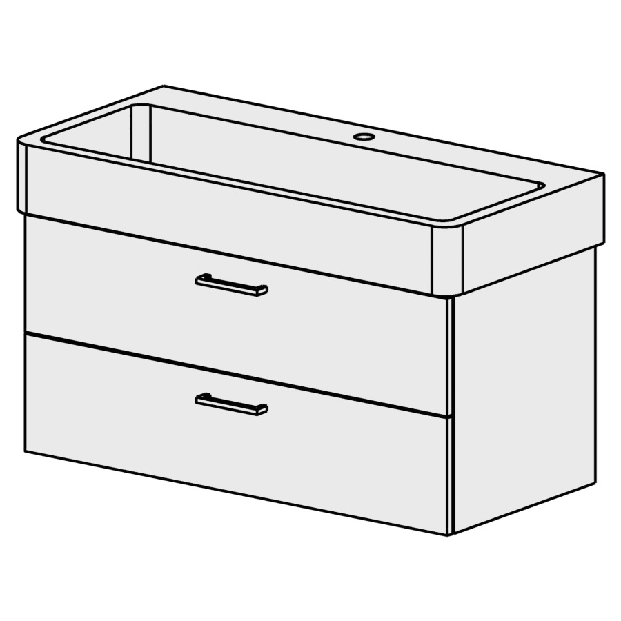 Meuble Maxi Vero 100 cm