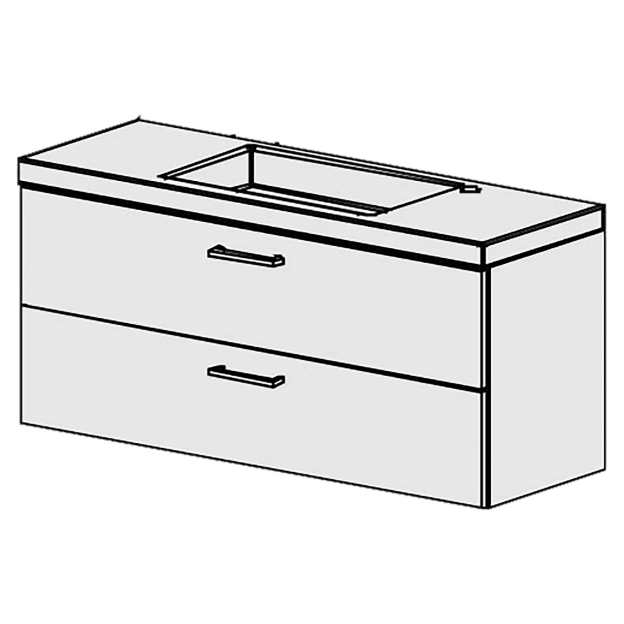 Meuble Style 100,5 cm
L: 99, H: 51, P: 35 cm
table en céramique blanc
avec 1 lavabo
1 trou pour batterie à droite
2 tiroirs
tiroirs avec Blumotion
poignées selon palette
faces/côtés visibles sel. code
couleurs selon palette
inclus siphon à encombrement
réduit & joint caoutchouc 32mm