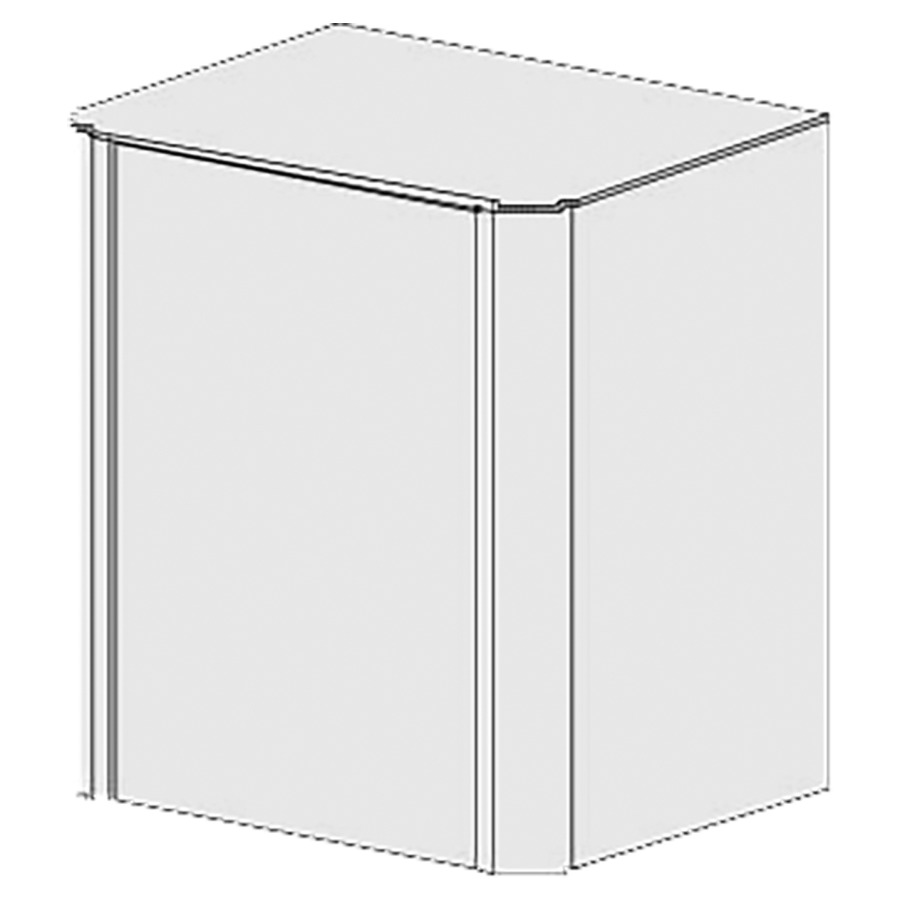 Armoire latérale Soft 42,2 cm
L: 42,2, H: 53,2, P: 36,8 cm
1 porte, charnières gauche
table comme table du meuble
avec 2 rayons en verre
porte avec Blumotion
sans poignée, avec tip-on
face /côtés visibles sel. code
couleurs selon palette