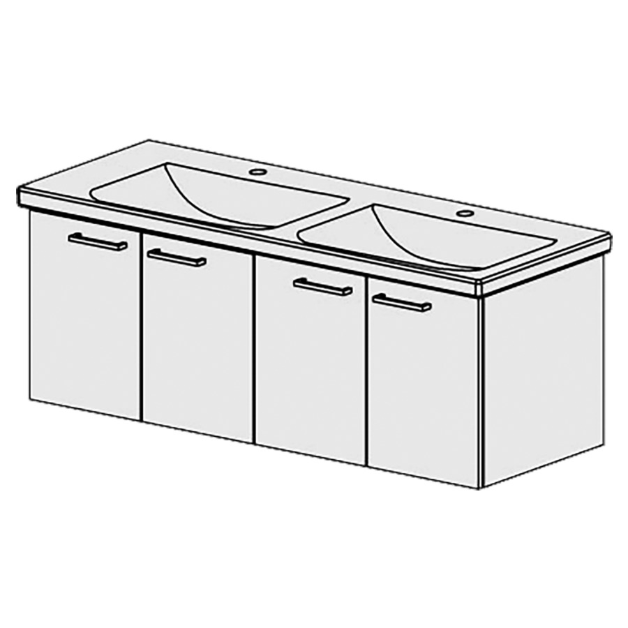 Meuble Connect-smart 130 cm