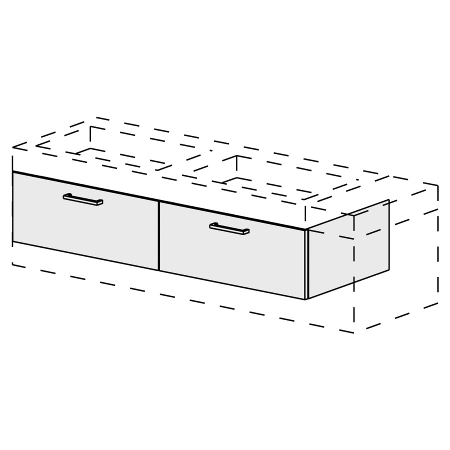 Meuble Vario de 120 à 149 cm