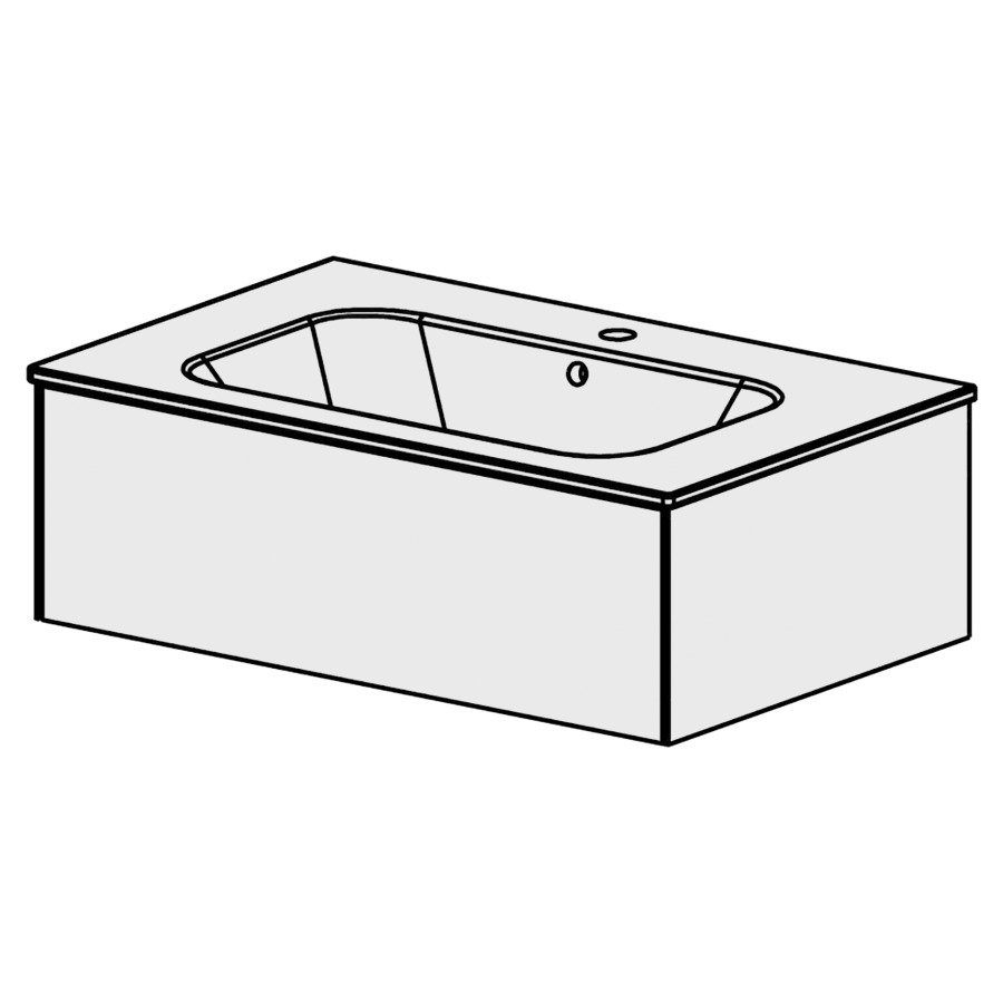 Meuble PURA CERAM 81 cm
