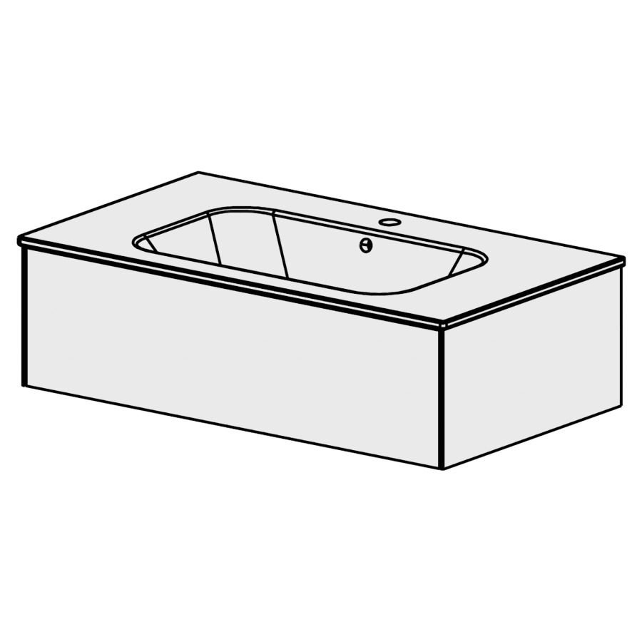 Meuble PURA CERAM 91 cm