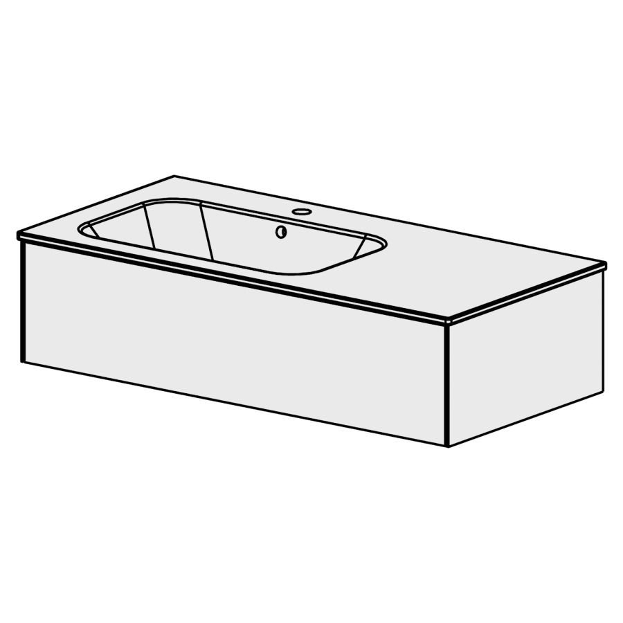Meuble PURA CERAM 106 cm