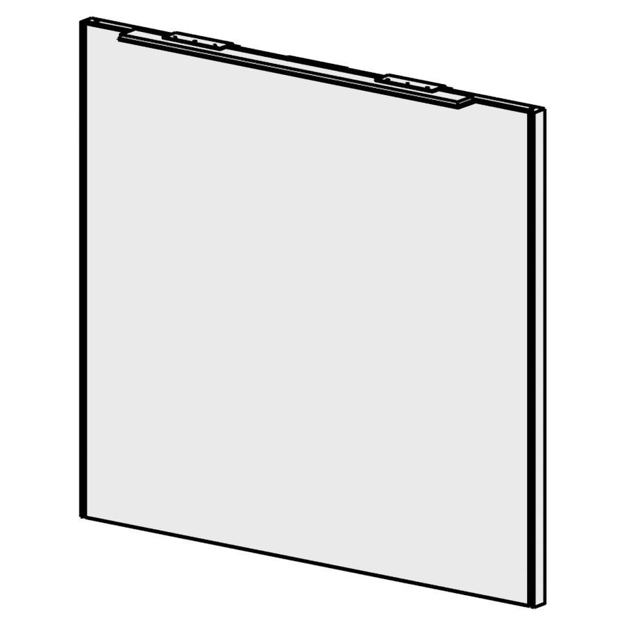 Panneau miroir COOL LED 80cm