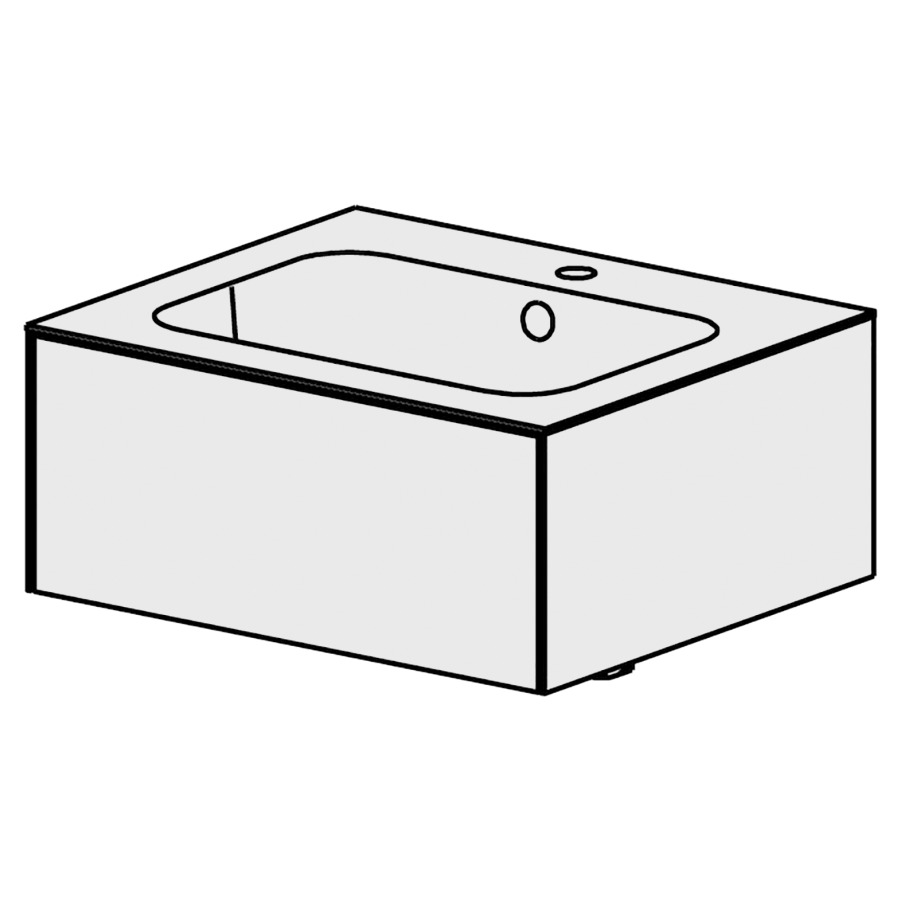 Meuble SATINO 61 cm