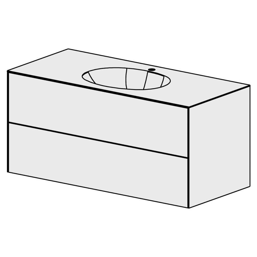 Meuble PURA UP 120 cm