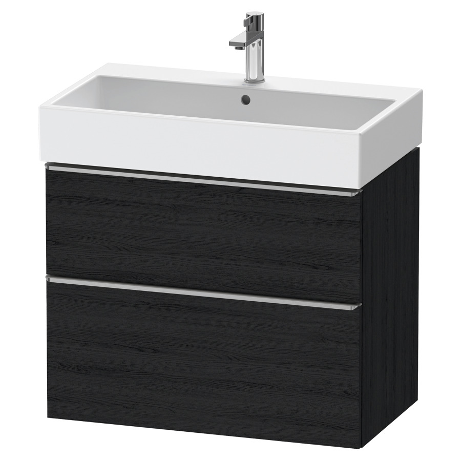 Élément inférieur  D-NEO
78.4 x 62.5 x 44.2 cm, montage mural
élément de tiroir, 2&nbsp;tiroirs
pour lavabo 212383/384