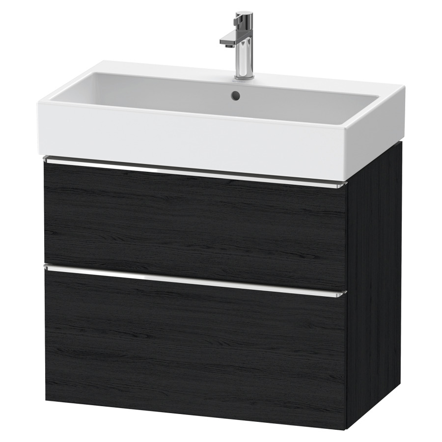 Élément inférieur  D-NEO
78.4 x 62.5 x 44.2 cm, montage mural
élément de tiroir, 2&nbsp;tiroirs
pour lavabo 212383/384