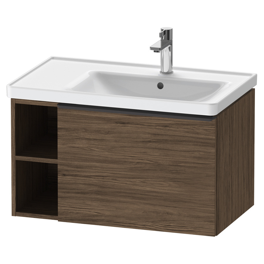 Élément inférieur D-NEO
78,4 x 44,0 x 45,2 cm
élément à 1 tiroir
2 niches ouvertes à gauche
poignée: noir diamant
pour lavabo 212 952