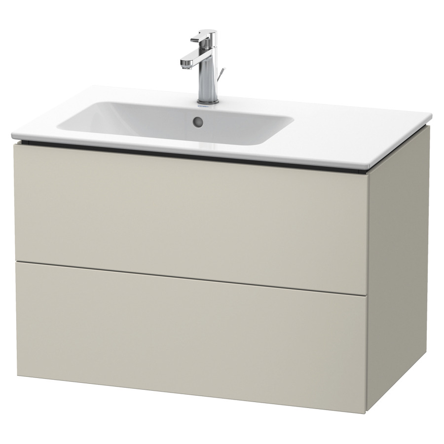 Élément inférieur L-CUBE
82,0 x 55,0 x 48,1 cm
élément à 2 tiroirs, pour
lavabo Me by Starck 212 880