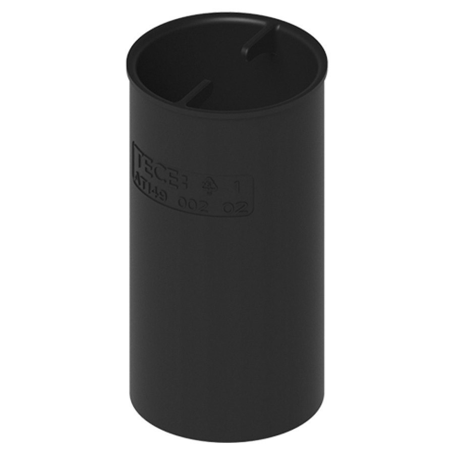 Tube plongeur pour écoulement max et vertical