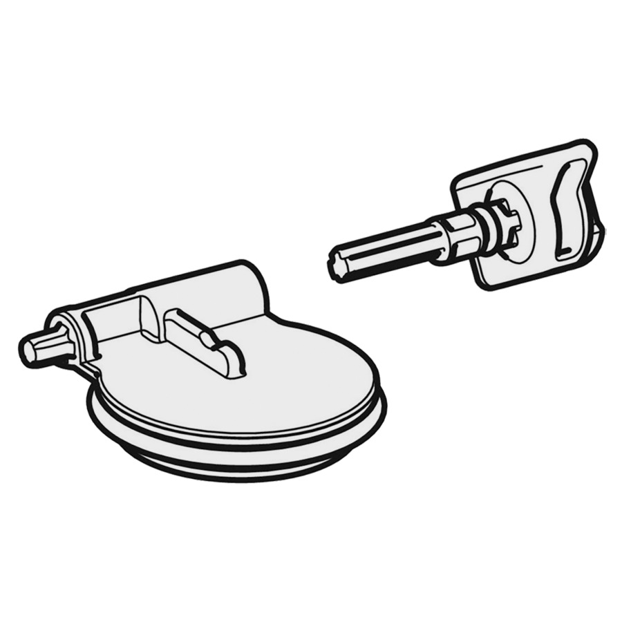 Clapet de soupape Geberit