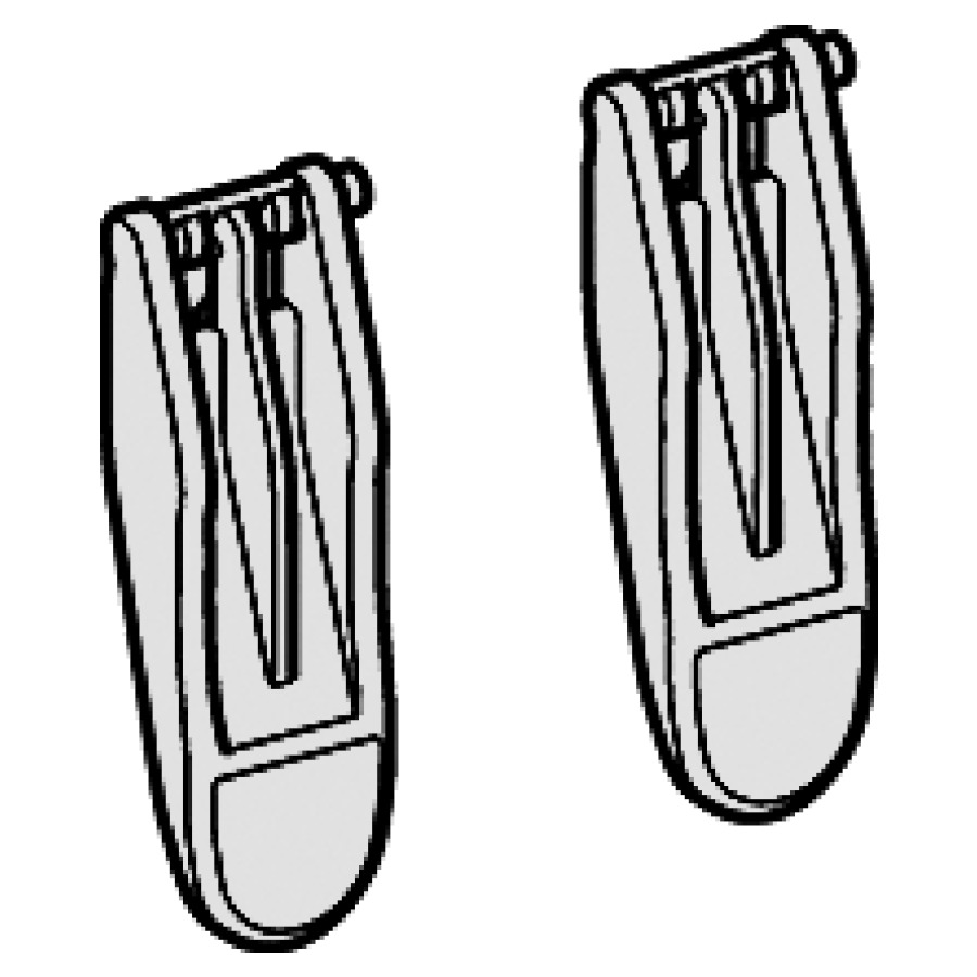 Bascule GEBERIT
2 pièces, pour plaque de
fermeture Sigma60 jusqu'à
2016