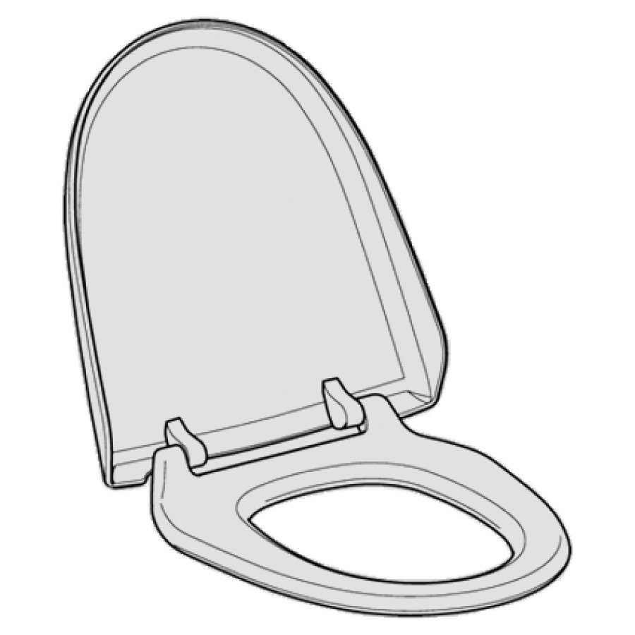 Siège de WC avec couvercle
AQUACLEAN 8000/plus