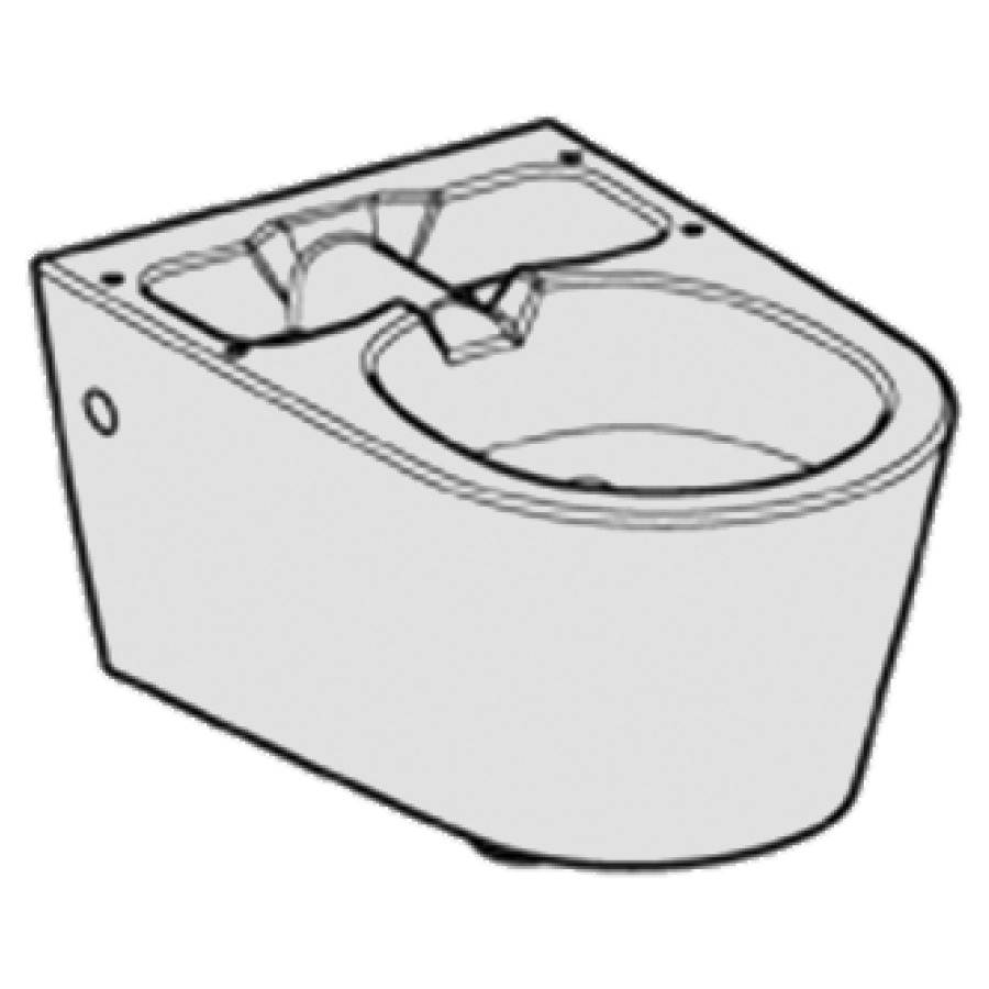 Cuvette murale céramique Aquaclean Sela