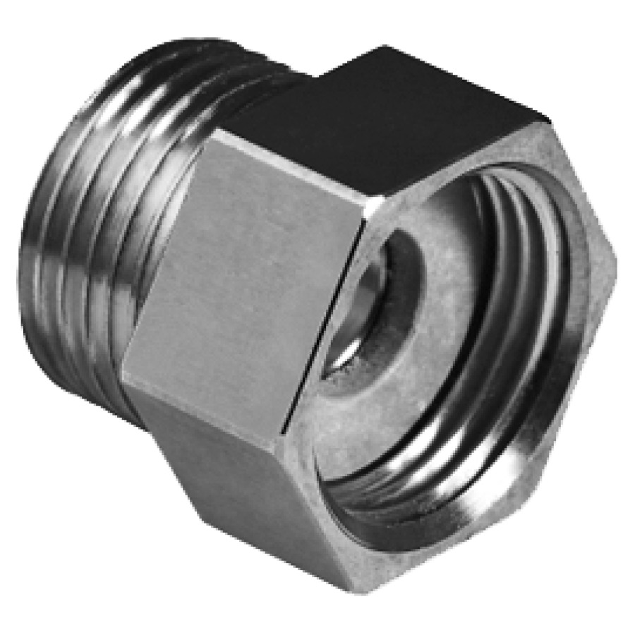 Raccord à joint plat sur étanchéité radiale