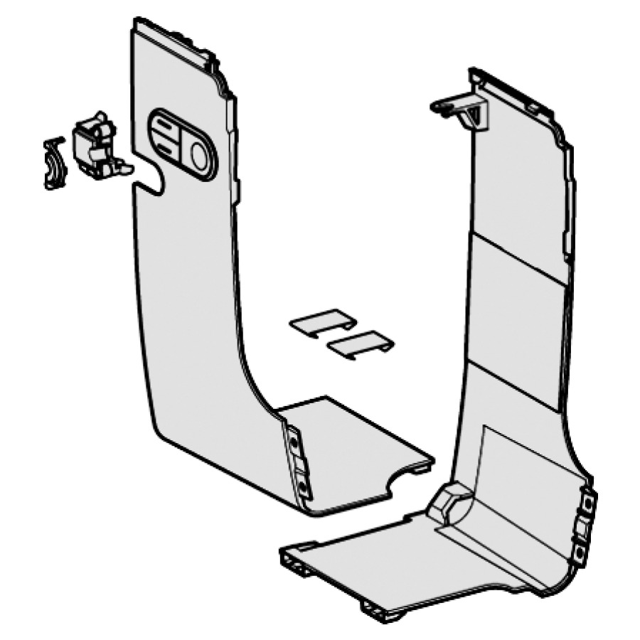Recouvrement design gauche/droite