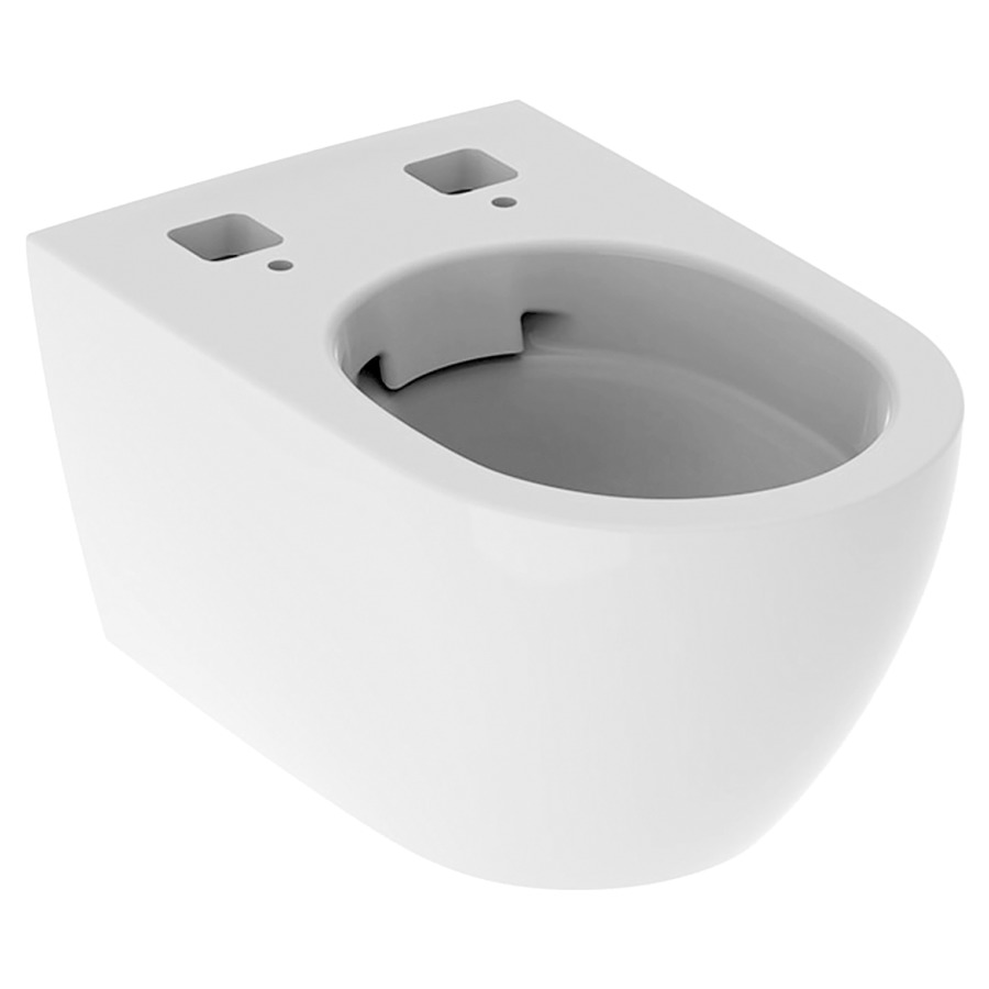 Cuvette murale céram. seulem. cuvette d. toilettes