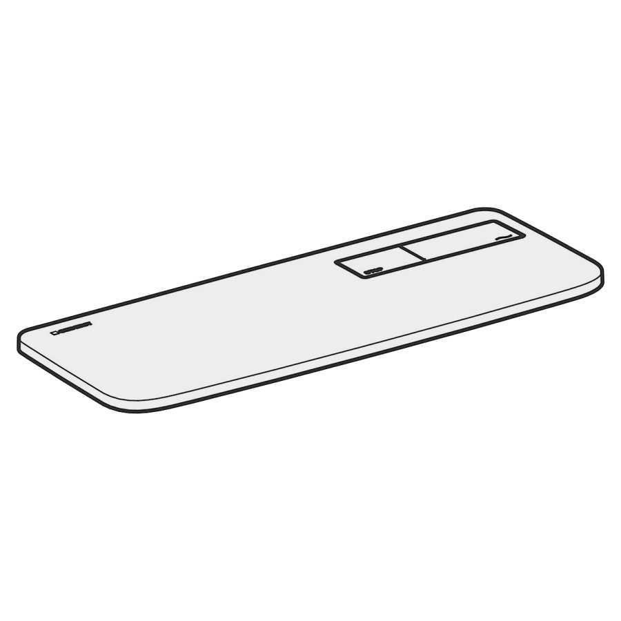 Couvercle pour chasse d'eau
GEBERIT, pour chasse d'eau
AP128, rinçage-stop