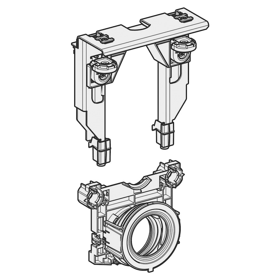 Cadre support complet pour cuvette murale One