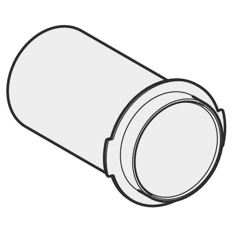 Tubulure de raccordement pour cuvette murale One