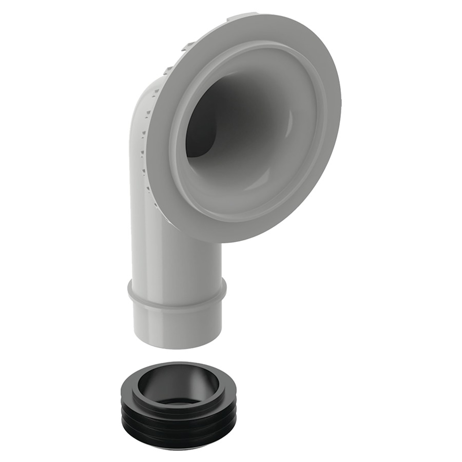 Coude de chasse GEBERIT
pour WC suspendu Renova pour
réservoir monobloc, rimfree
