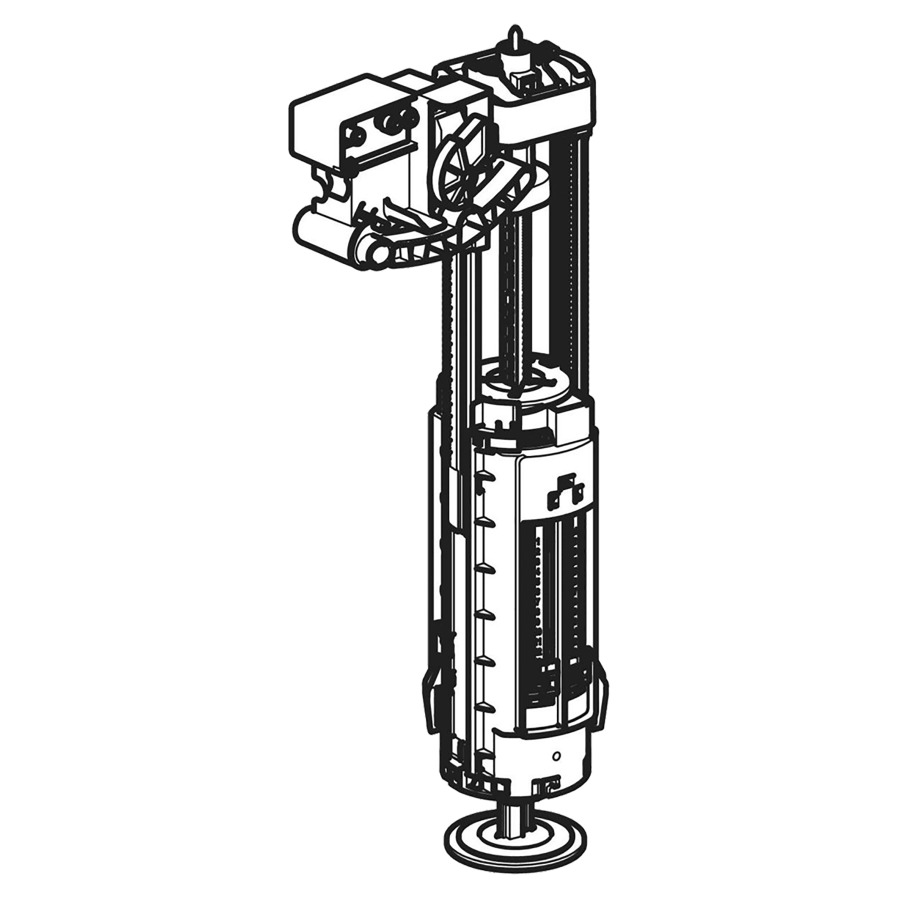 Garniture de rinçage GEBERIT
avec servomécanisme 12 V
pour WC complet au sol
AquaClean Mera Classic
connecteur rouge