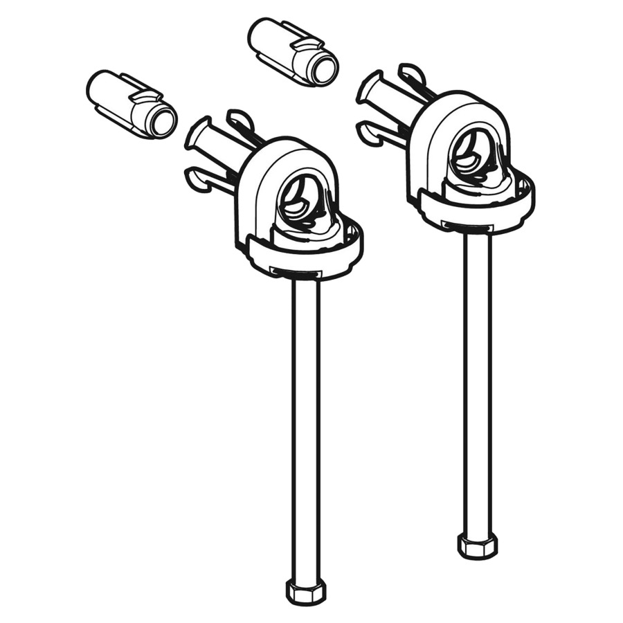 Matériel de fixation GEBERIT
pour WC suspendu pour enfants
type EFF3