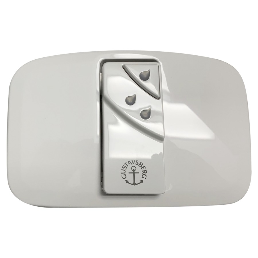 Couvercle pour chasse d'eau et poussoir Nordic-2M