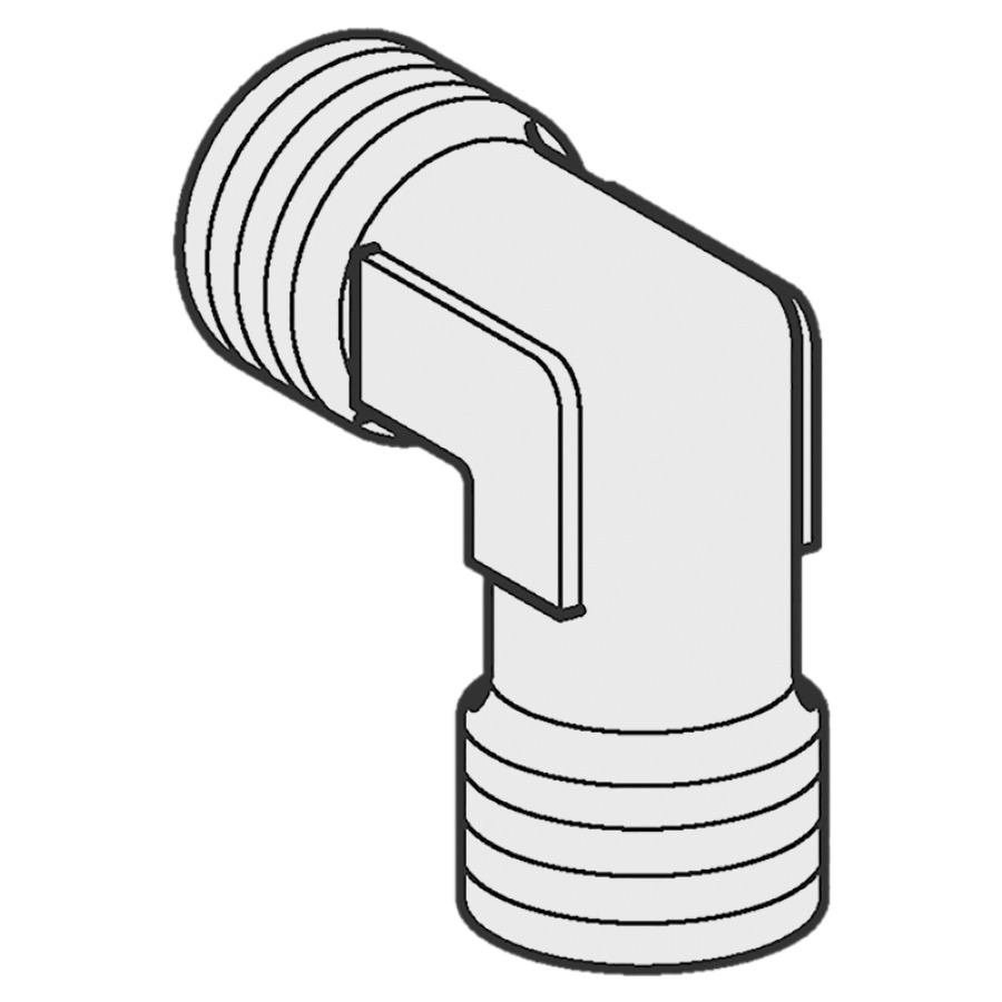 Equerre de  raccordement Geberit R1/2-G1/2