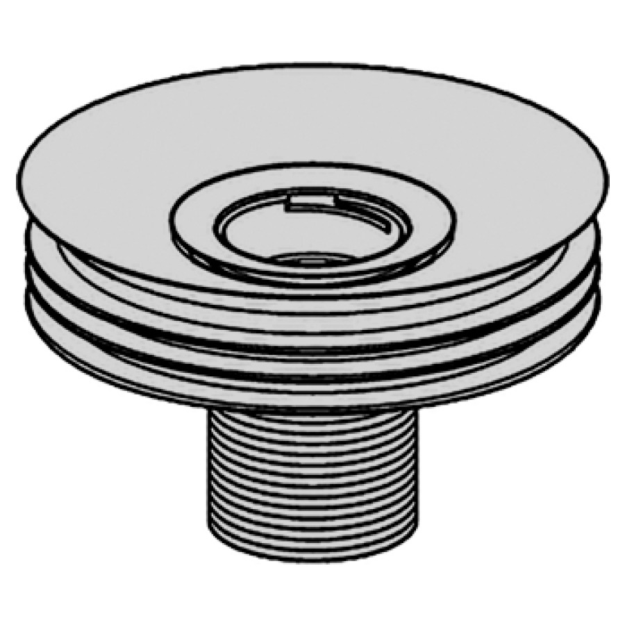 Adaptateur siphon pour urinoir, D 125 mm