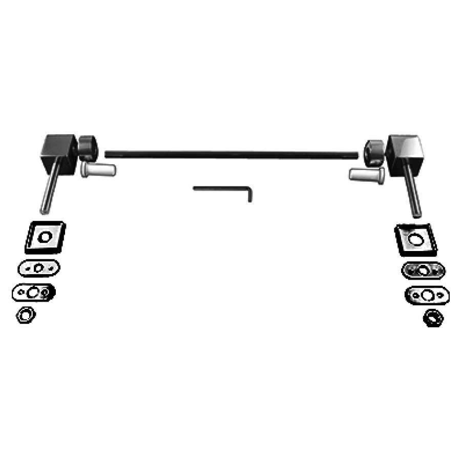 Charnière, jeu
pour lunette de WC Renova
Nr. 1 Comfort 351 734